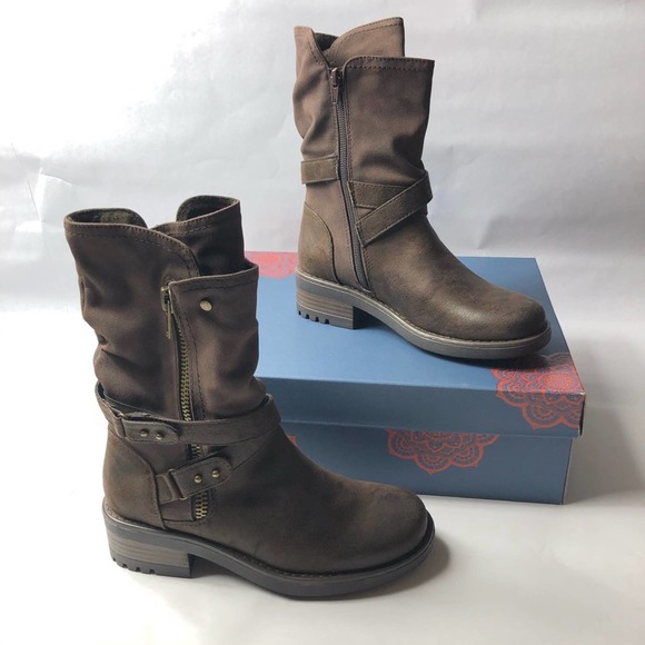 Carlos By Carlos Santana “Sawyer” Moto Boots - Picture 1 of 7
